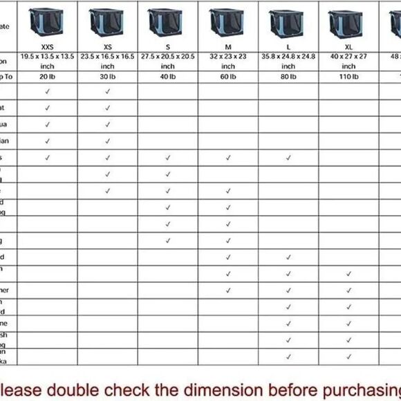 Captain Pet Soft Crate Black & Red Steel Frame Foldable Travel Pet House SU21 - Picture 7 of 7